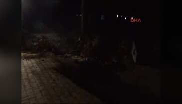Hendek kapatmaya giden polise bombalı tuzak