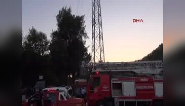 Elektrik direğinde intihar girişimi