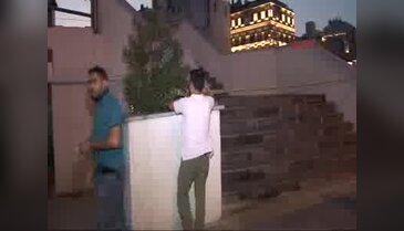 Tarihi kulede şüpheli paket