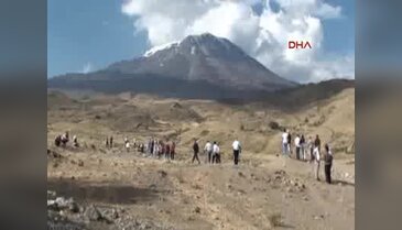 HDP'lilerin Ağrı Dağı'ndaki 'Canlı Kalkan' eylemi sona erdi