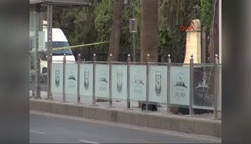 Otobüs durağında şüpheli çanta paniği