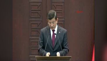 Başbakan Davutoğlu'ndan ilk açıklama