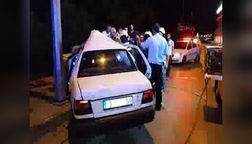 Bursa'da kaza: 2 yaralı
