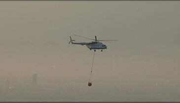 Bursa'da yangın tamamen söndürüldü!