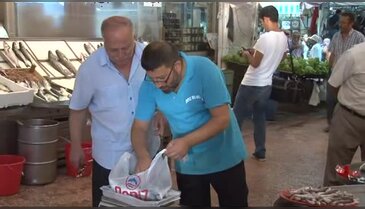 Bursa'da balık fiyatları düştü
