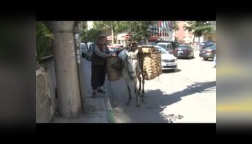 Bursa sokaklarında tarihi görüntüler