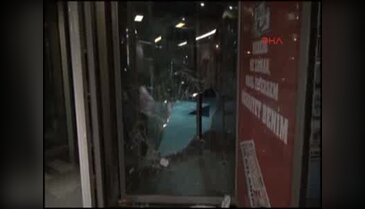 Gazeteye saldırı düzenlendi
