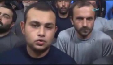 Irak'ta kaçırılan işçilerden ilk görüntüler