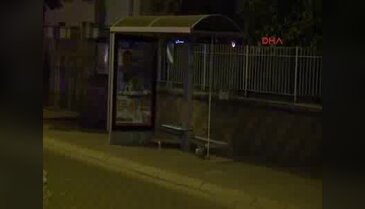 Duraktaki piknik tüpü panik yarattı