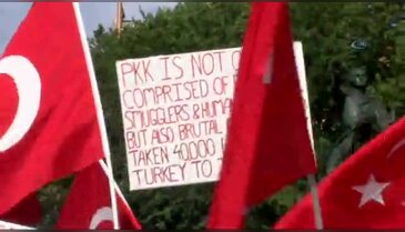 Türk yürüyüşünde ABD medyasına tepki