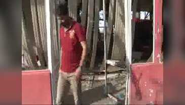 PKK'lıların polise attığı roket kafeteryaya isabet etti: 3 yaralı