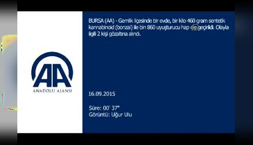 Bursa'da uyuşturucu operasyonu