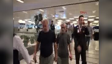 Serbest bırakılan Türk işçiler Türkiye'de -2