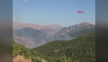 Tunceli'de PKK'nın 1 ton bombası ele geçirildi