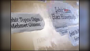 "Türkiye Şehitlerini Anıyor"