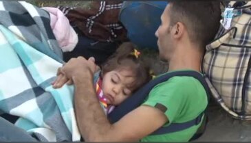 Suriyeli mültecilerin TEM'deki yürüyüşleri sürüyor