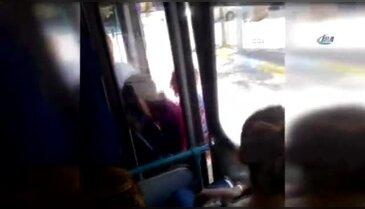 Otobüste tehlikeli yolculuk