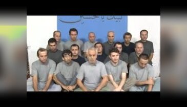 Bağdat'ta kaçırılan Türk işçilerin yeni görüntüsü yayınlandı