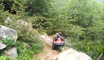 Bursa'da ATV'cileri jandarma kurtardı