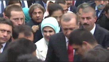 Cumhurbaşkanı mezun olduğu ilkokulda