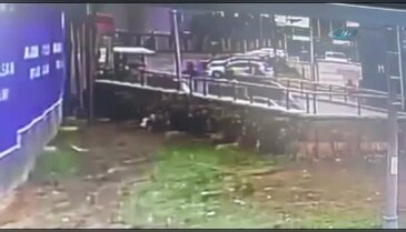 Kartal'daki feci kaza kamerada