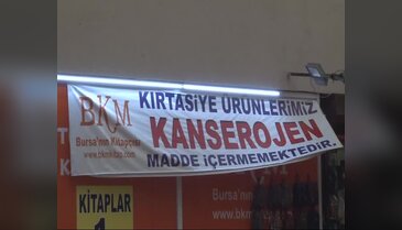 Kırtasiye ürünlerinde kanserojen madde uyarısı