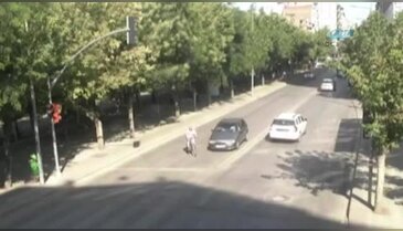 Feci kazalar kamerada