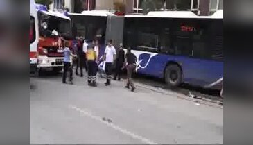 Ankara'da feci kaza!