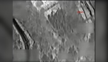 Kuzey Irak'a yönelik hava operasyonunun görüntüleri