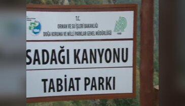 Bursa'da gizli kanyona ünlü akını