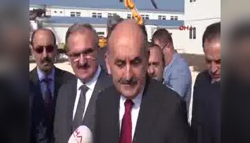 Sağlık Bakanı Müezzinoğlu, hastane inşaatını gezdi
