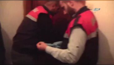 Narkotik operasyonu jandarma kamerasında