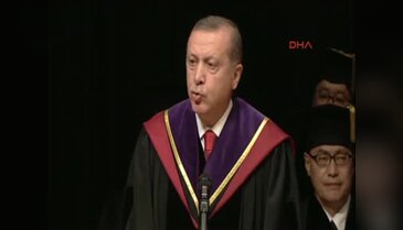 Cumhurbaşkanı Erdoğan'a Waseda Üniversitesi'nden Fahri Doktora Unvanı Verildi