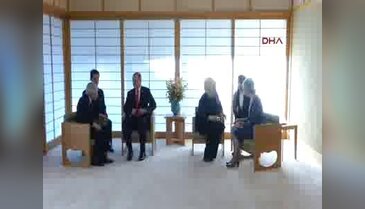 Erdoğan, Japonya İmparatoru Akihito ile bir araya geldi