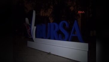 Bursa karanlığa gömüldü