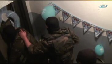 69 gözaltılı narkotik operasyonu polis kamerasında