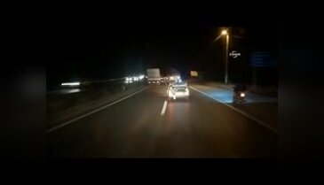 Kapağı açık bagajda tehlikeli yolculuk