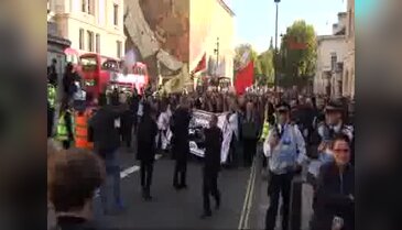 Ankara'daki patlama Londra'da protesto edildi