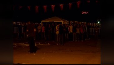 'Barış İçin Evet' çadırına polis müdahalesi