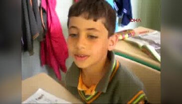9 yaşındaki Veysel'in son görüntüleri : Avukat olmak istiyorum