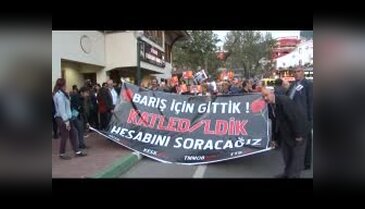 Bursa'da teröre lanet yürüyüşünde hükümete istifa çağrısı