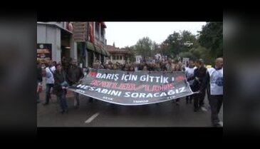 Bursa'da teröre lanet yürüyüşünde ölenler isimleri ile anıldı