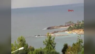 Alanya'da denizde hortum