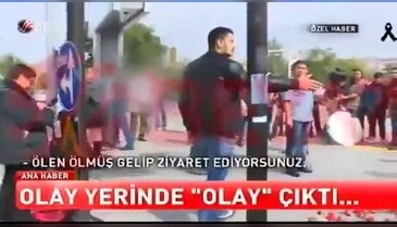 Ankara'da karanfil tekmeleyen adamı tekme tokat dövdüler