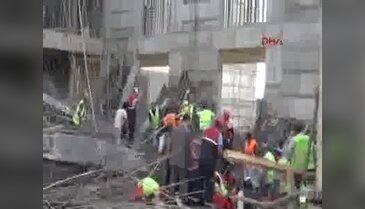Balıkesir BAÜ Tıp Fakültesi Hastanesi ek binası inşatında çatı faciası -2