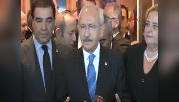 Kemal Kılıçdaroğlu gazetecilerin sorularını yanıtladı