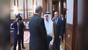 Suudi Arabistan Dışişleri Bakanı Cumhurbaşkanlığı Sarayı'nda