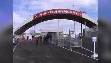 Aktaş Sınır Kapısı hizmete açıldı