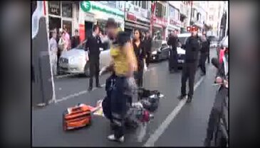 Gözüne uyku bandı takıp 7. kattan atladı