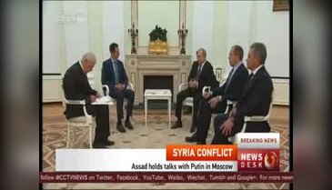 Beşar Esad Putin ile Moskova'da görüştü